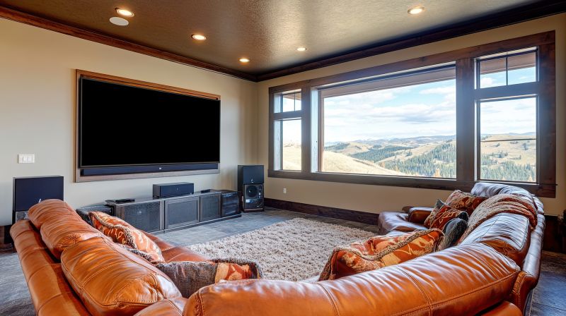 Theater Room Installation in Orem, UT